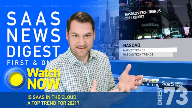 News Digest 73: Is SaaS In The Cloud...