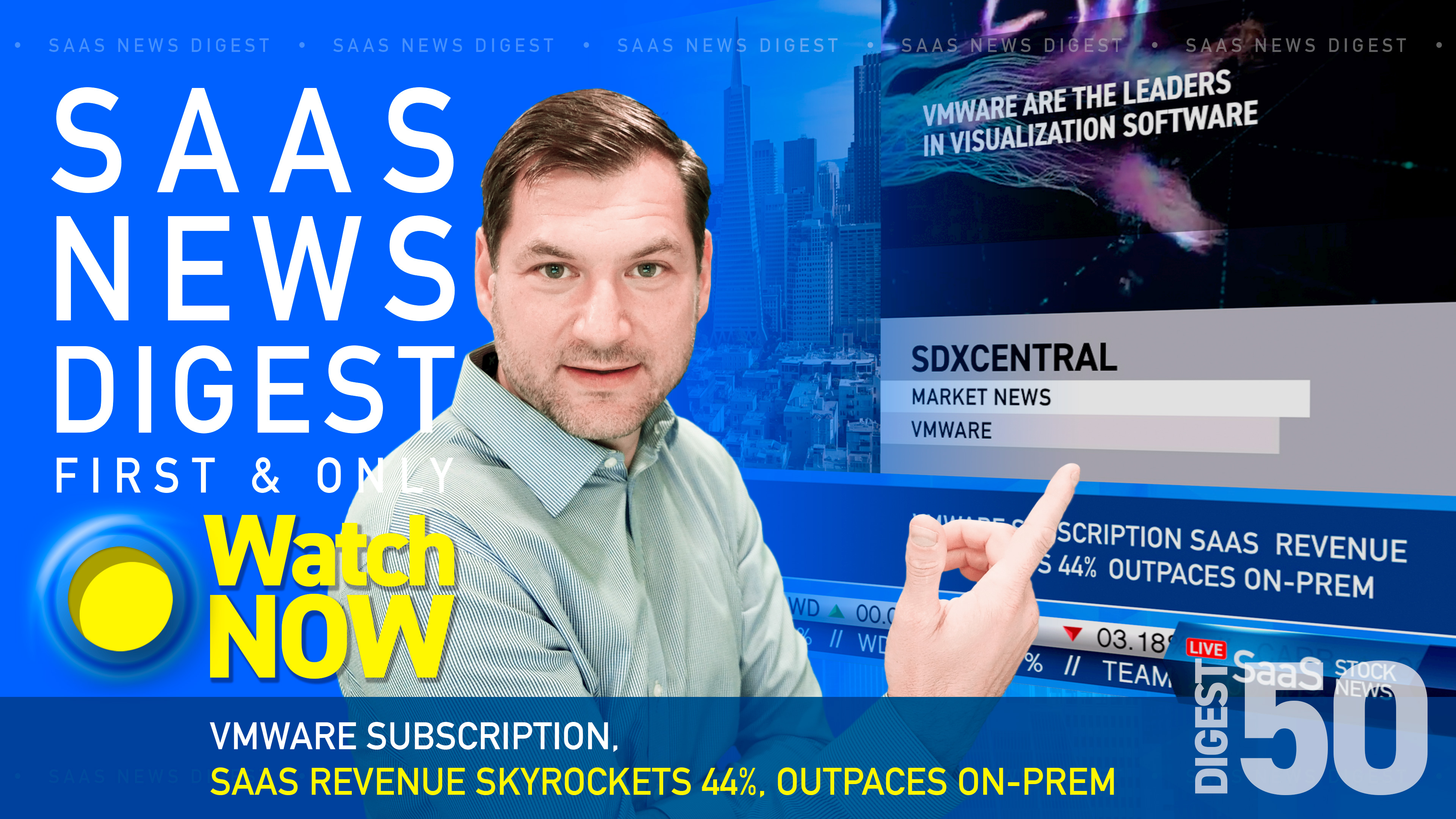 News Digest 50: VMware Subscription Revenue Skyrockets 44%, Outpaces On-Prem