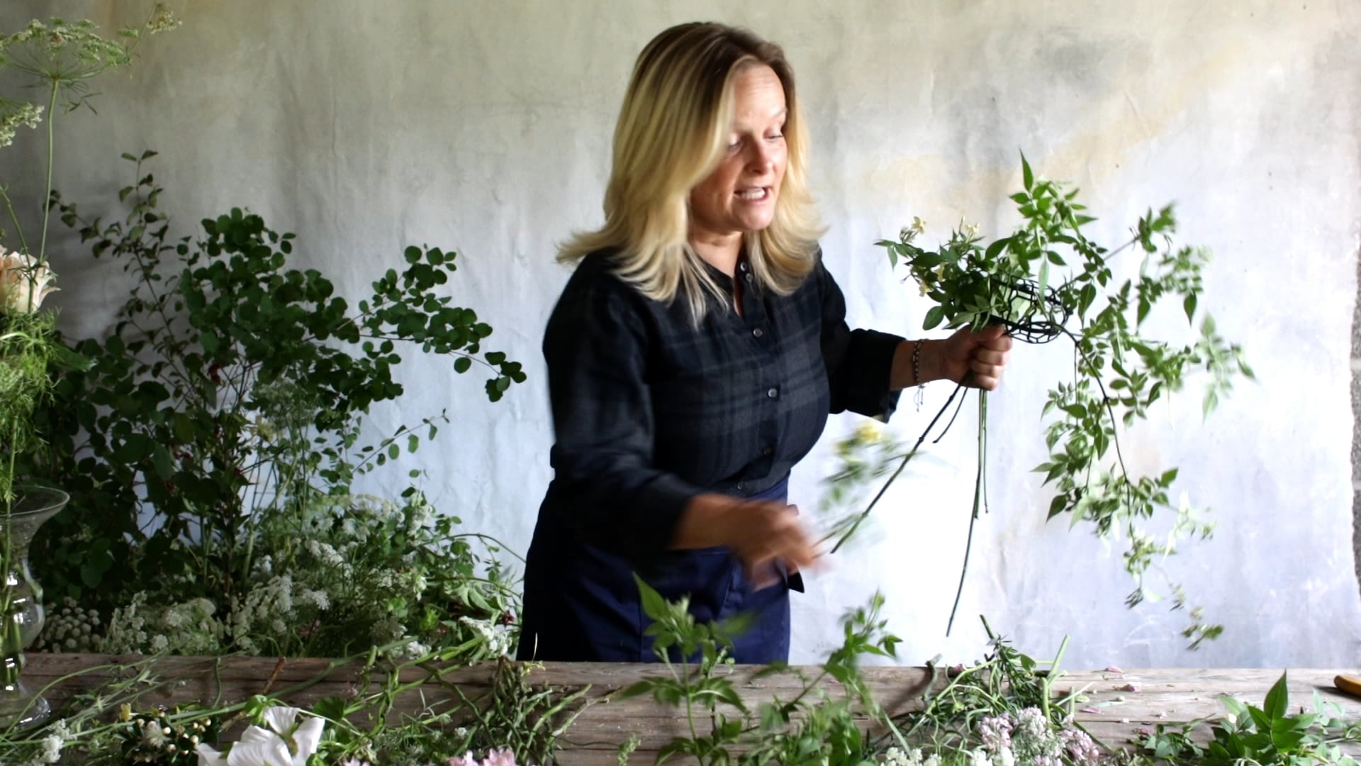 1920’s inspired cascade bouquet