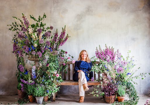 A Vignette of British Flowers 