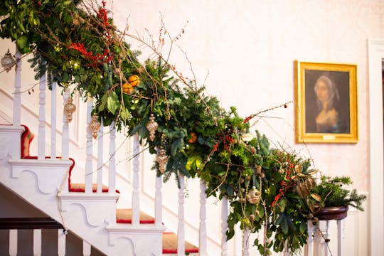 Festive staircase 