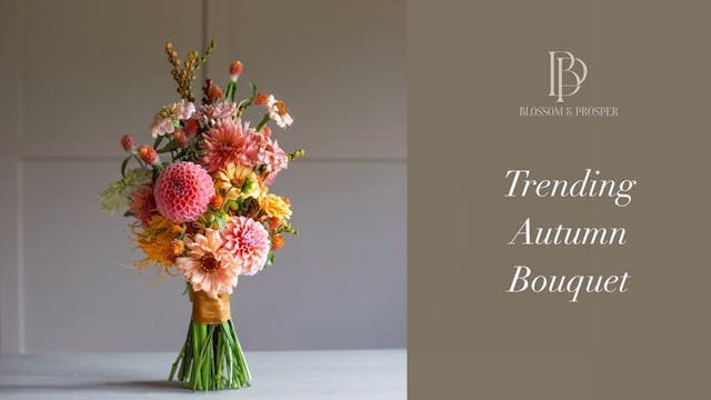 Trending autumn bouquet