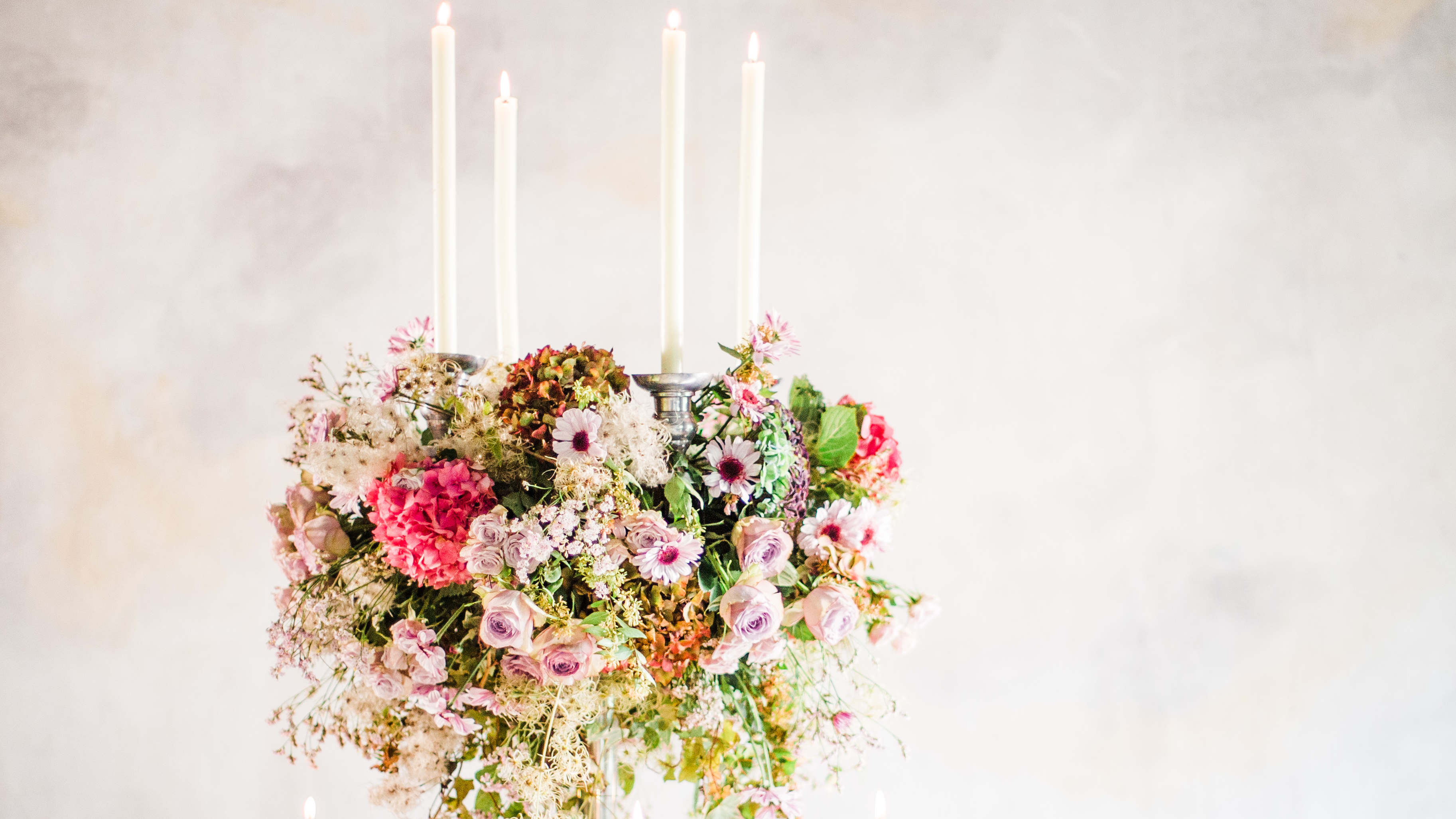 Foam free candelabra 