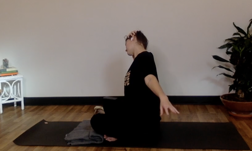 Yin (Neck and Shoulders) with Malerie, 30 minutes (12/16)