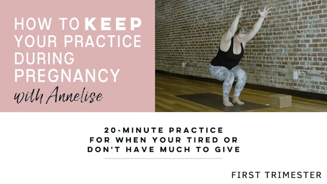 KYPDP - 1st Trimester Vinyasa Flow when Your Tired