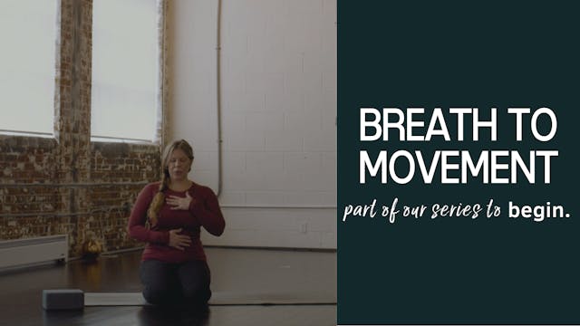 Breathe to Move - A mini practice with Ujjayi Breath