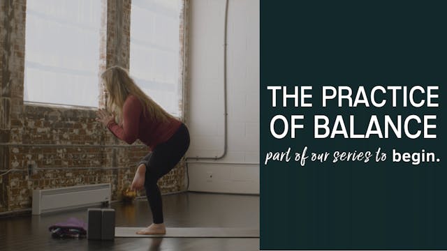 The practice of Balance