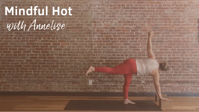 Mindful Hot with Annelise, 45 Minutes