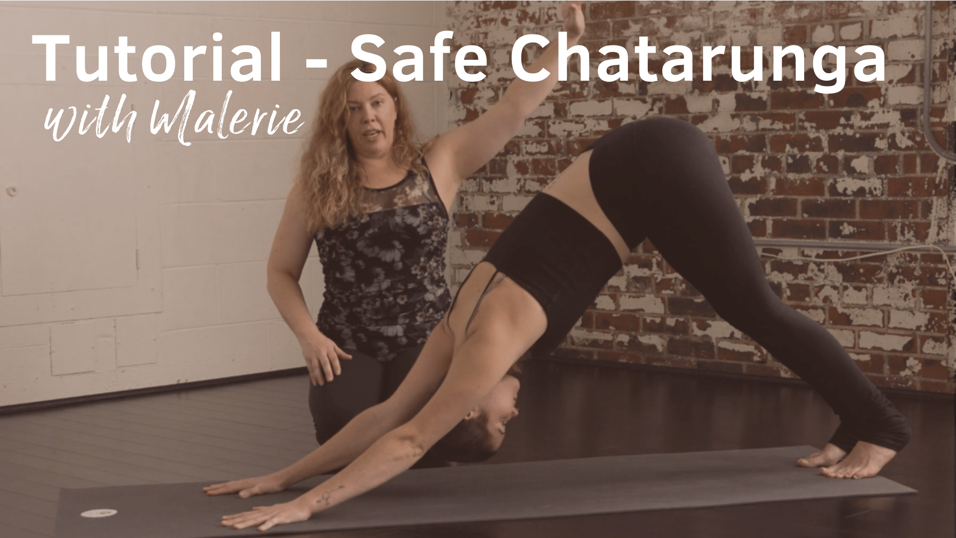 Tutorial - Downward dog with Annelise