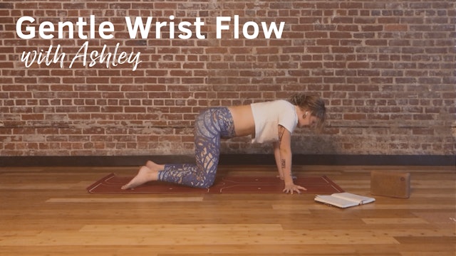 Gentle Seated Flow for Wrists with Ashley, 17 minutes