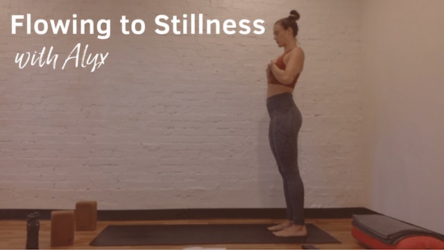 Flowing to Stillness with Alyx, 60 Minutes