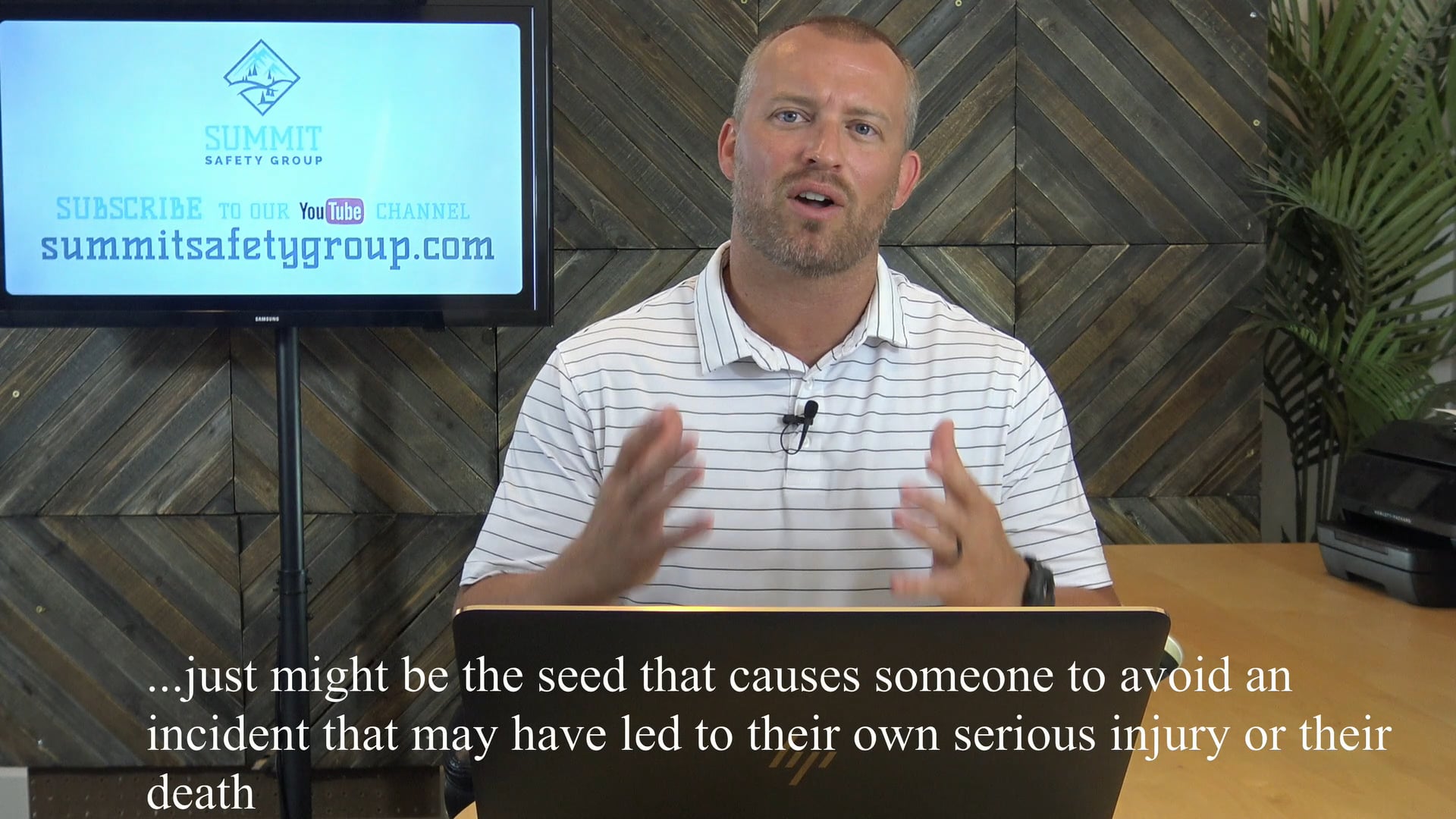 Safety Culture - Don't Stop Planting Those Seeds!