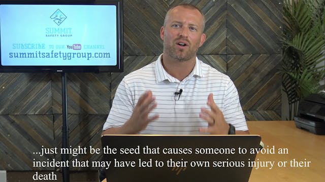 Safety Culture - Don't Stop Planting ...