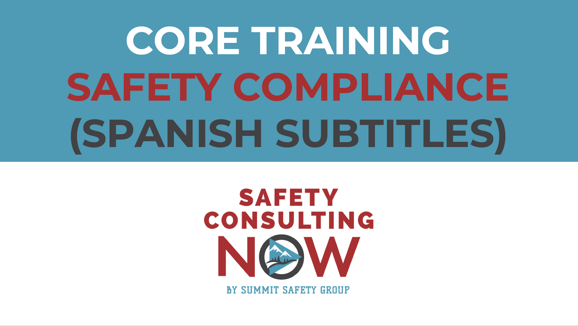 NOW Core Training (SPANISH Subtitles)