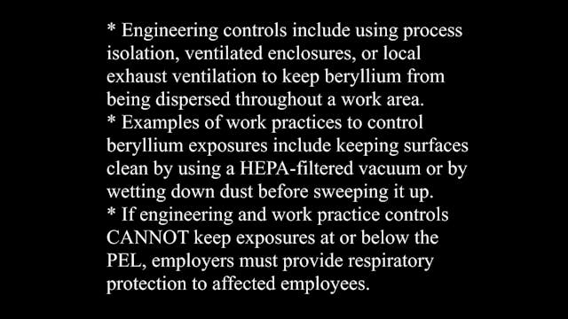 OSHA Law - OSHA's Final Ruling on Ber...