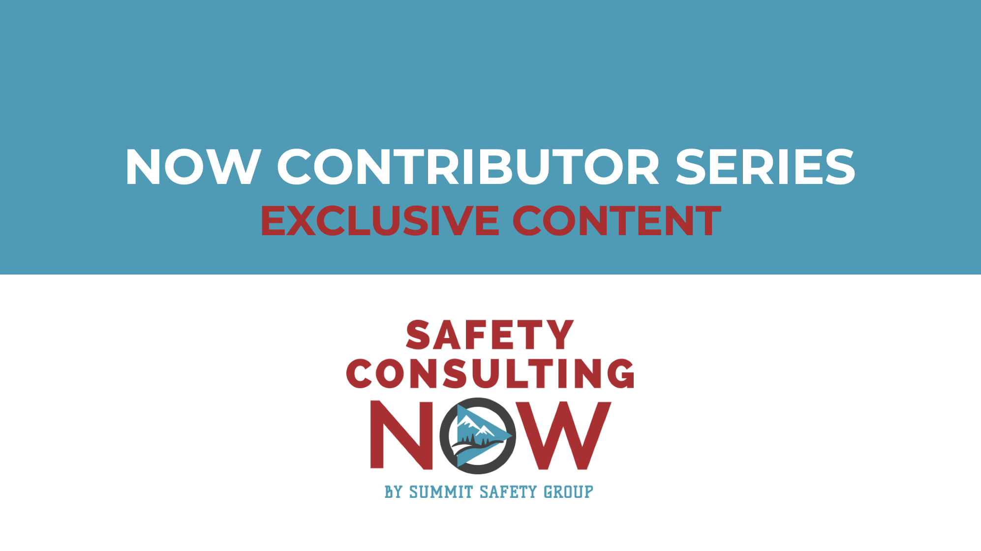 NOW Contributor Series (Exclusive Content)