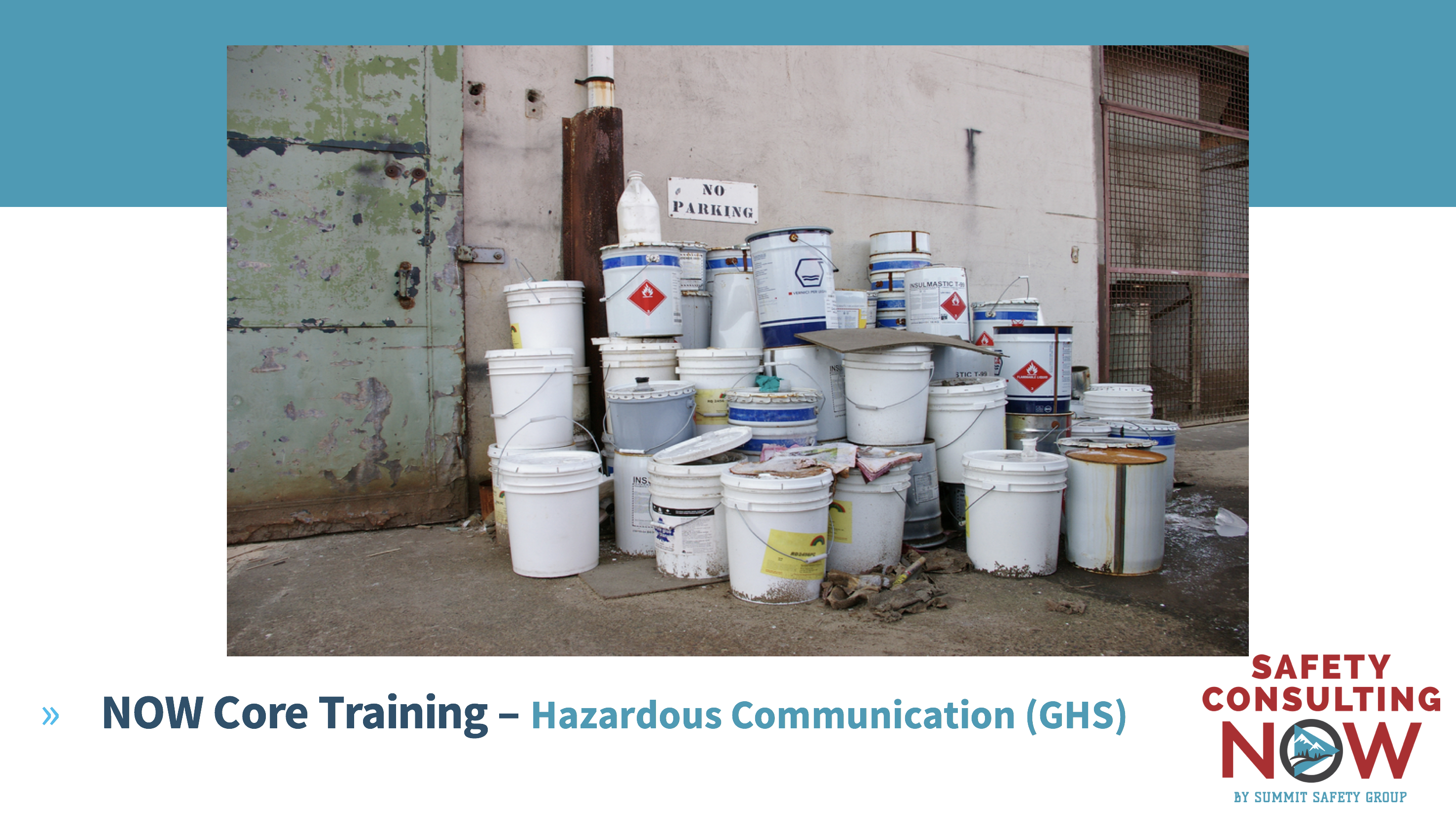 NOW Core Training - Hazardous Communication & the Global Harmonized System