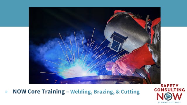 NOW Core Training - Welding, Brazing ...