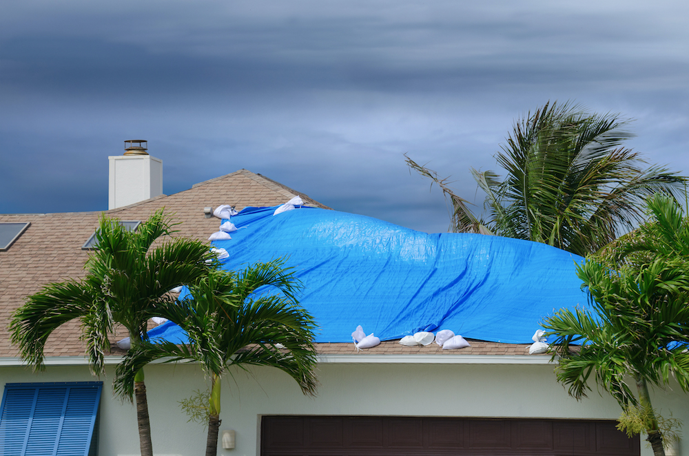 Storms & Roof Damage (Blue Roof Safety)
