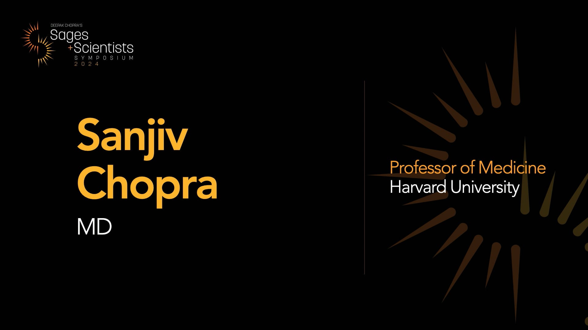 Medicine A Glimpse Ahead with Sanjiv Chopra MD