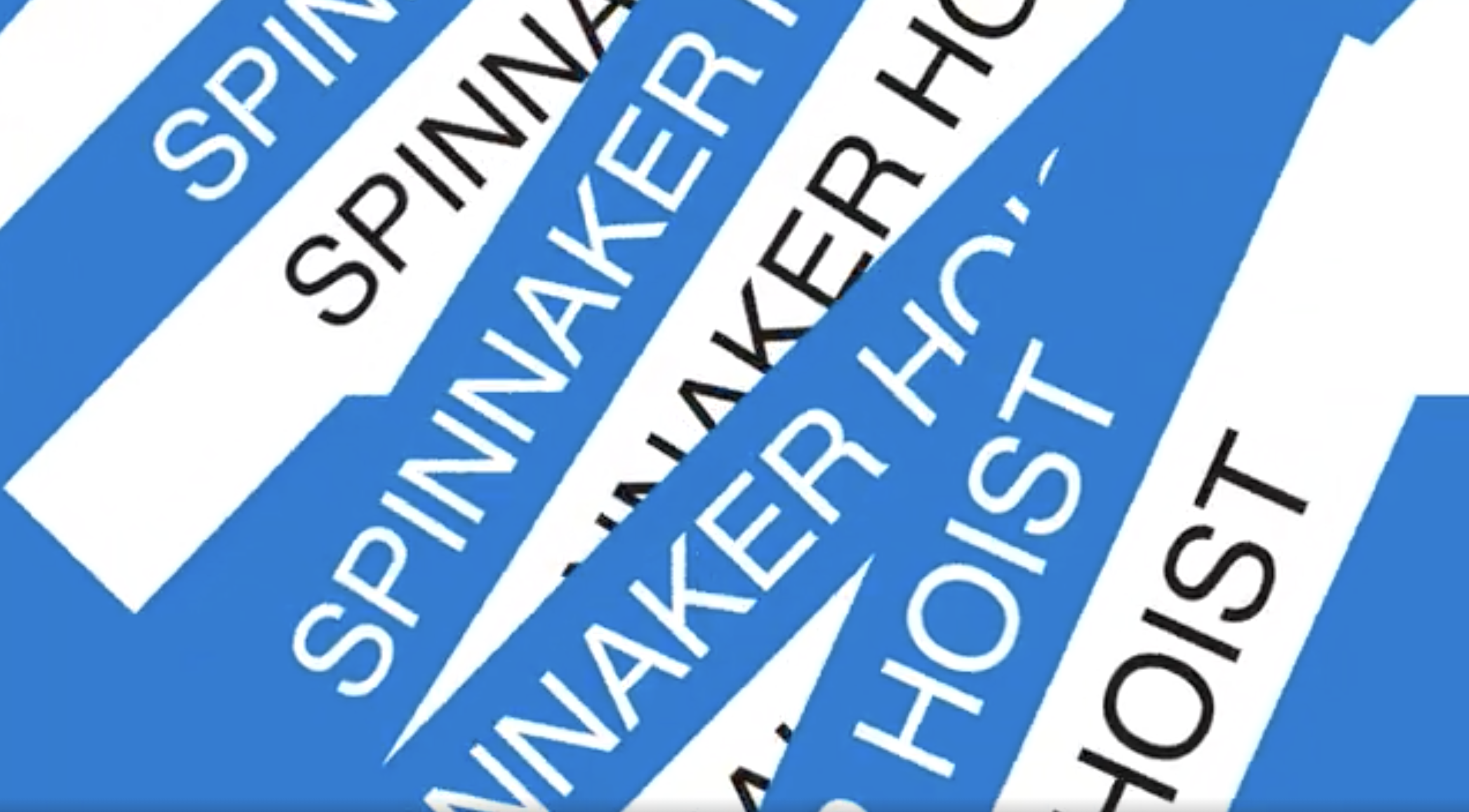Spinnaker Hoist with Rod