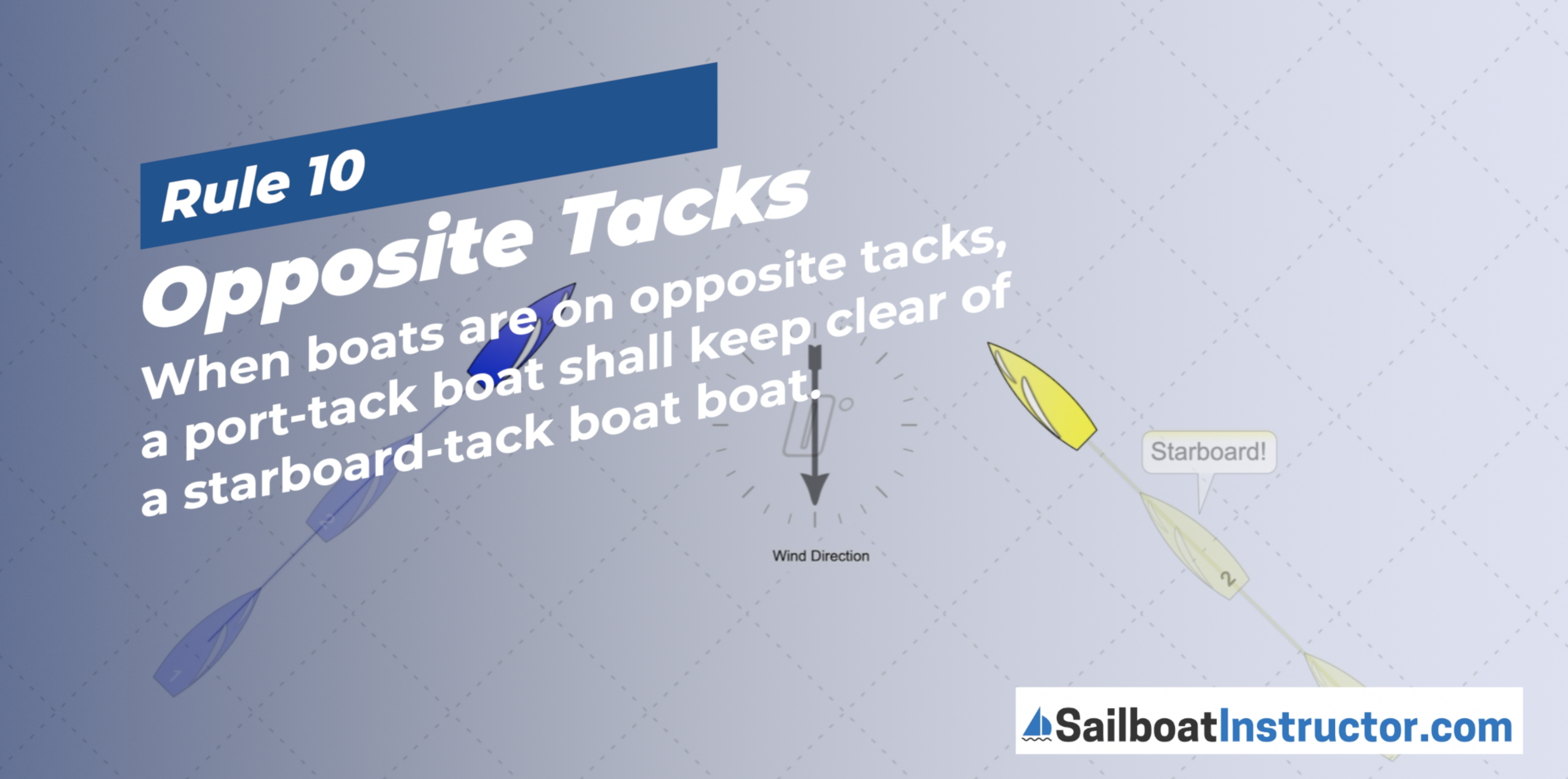 Rule 10 On Opposite Tacks