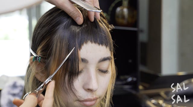 Baby Bang Mullet