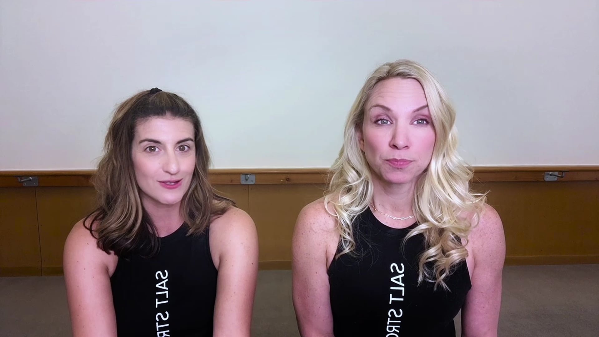 Barre Sweat workout with SALT Co-Founders, Leanne Kurtzweil + Tami Conway