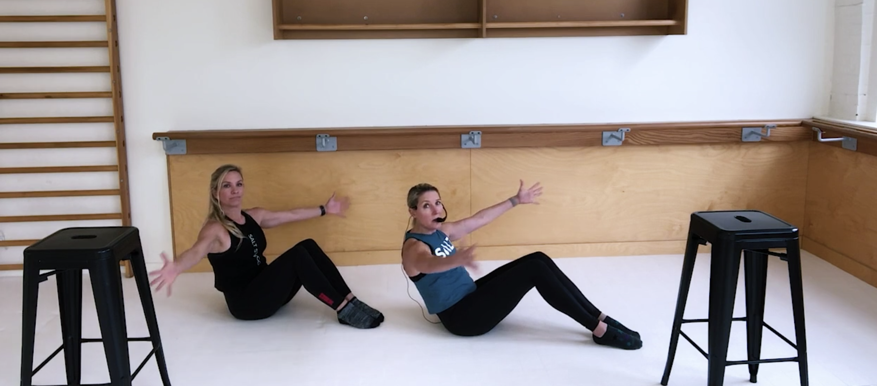 Barre Sweat 45 with Dana