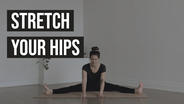 Stretch your Hips with Kayla