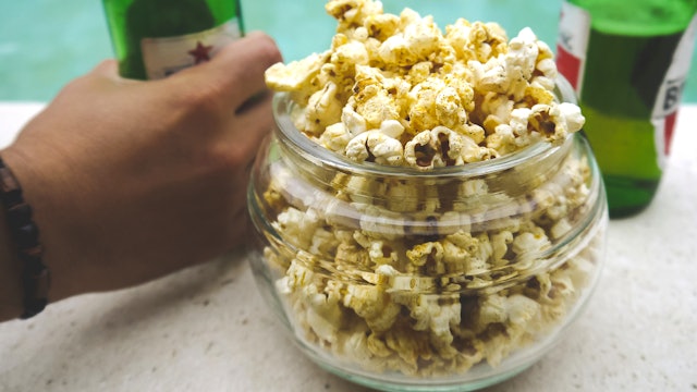 Nutritional Yeast Popcorn 