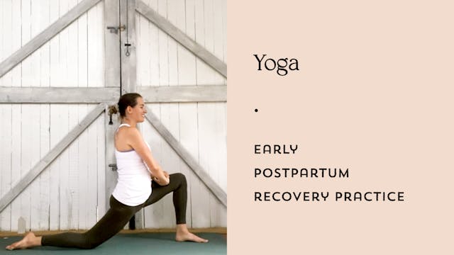 Early Postpartum Recovery Exercises 