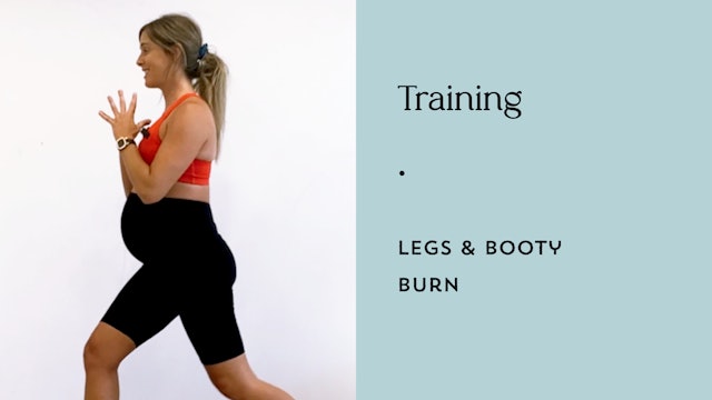 Legs & booty workout