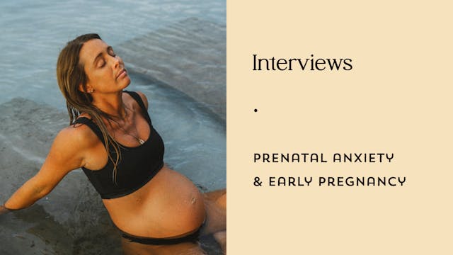 Prenatal Anxiety and Early Pregnancy ...
