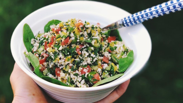 Cauliflower Tabbouleh