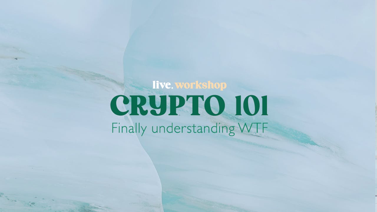 CRYPTO 101 Workshop w/ Phil Drolet 
