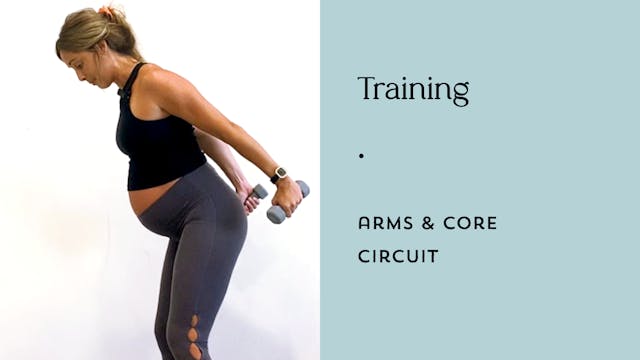 Strong mama arms & core circuit