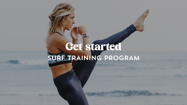 Get Started - Surf Training