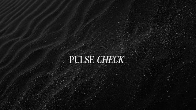 PULSE CHECK | Listen before you get s...