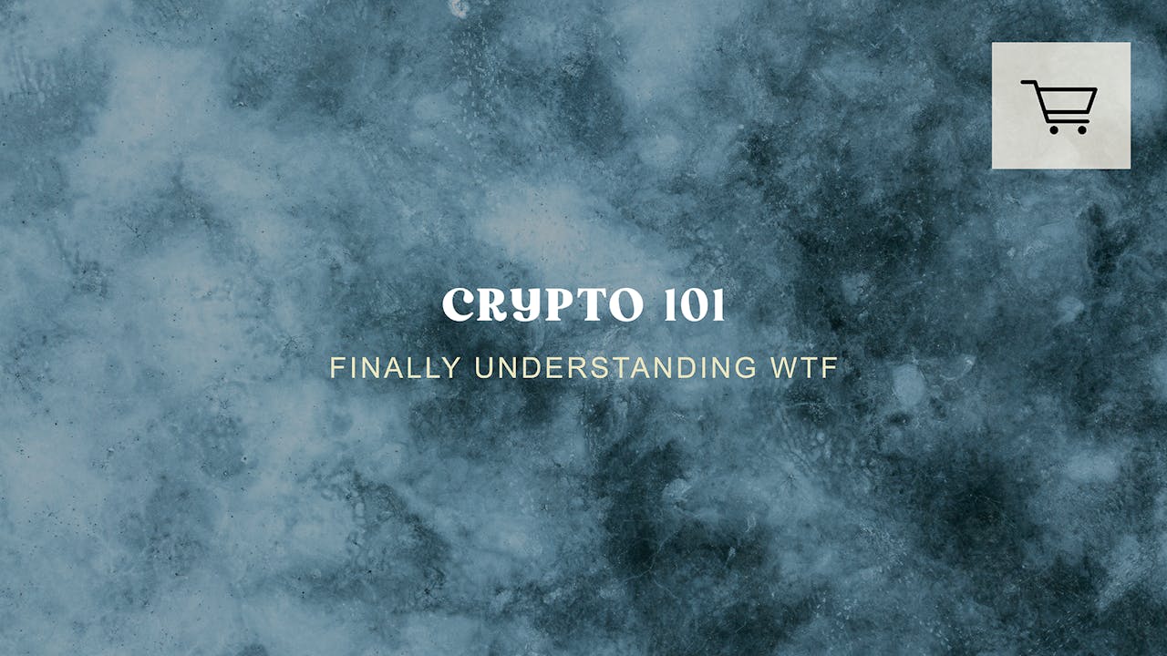 CRYPTO 101 Workshop w/ Phil Drolet 