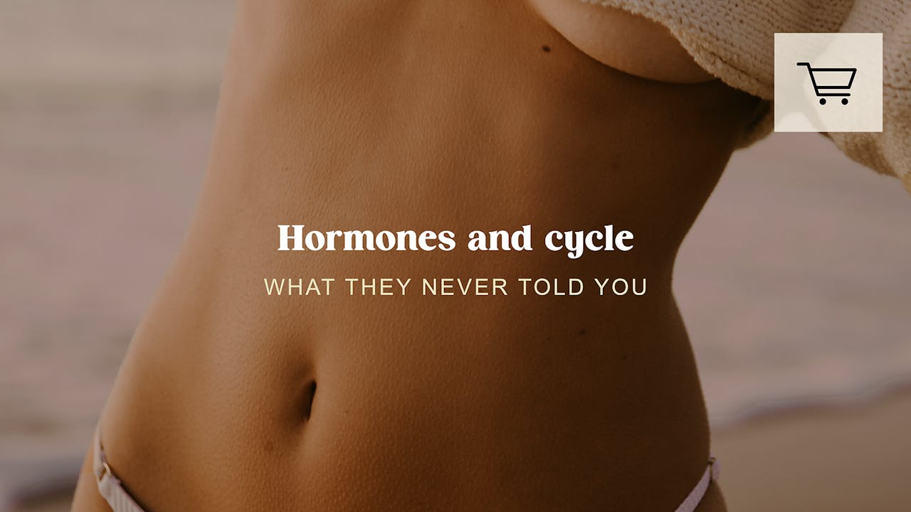 HORMONES & CYCLE Workshop w/ Andrea Núñez