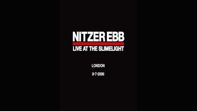 Nitzer Ebb - Live at Slimelight @ The Electrowerkz