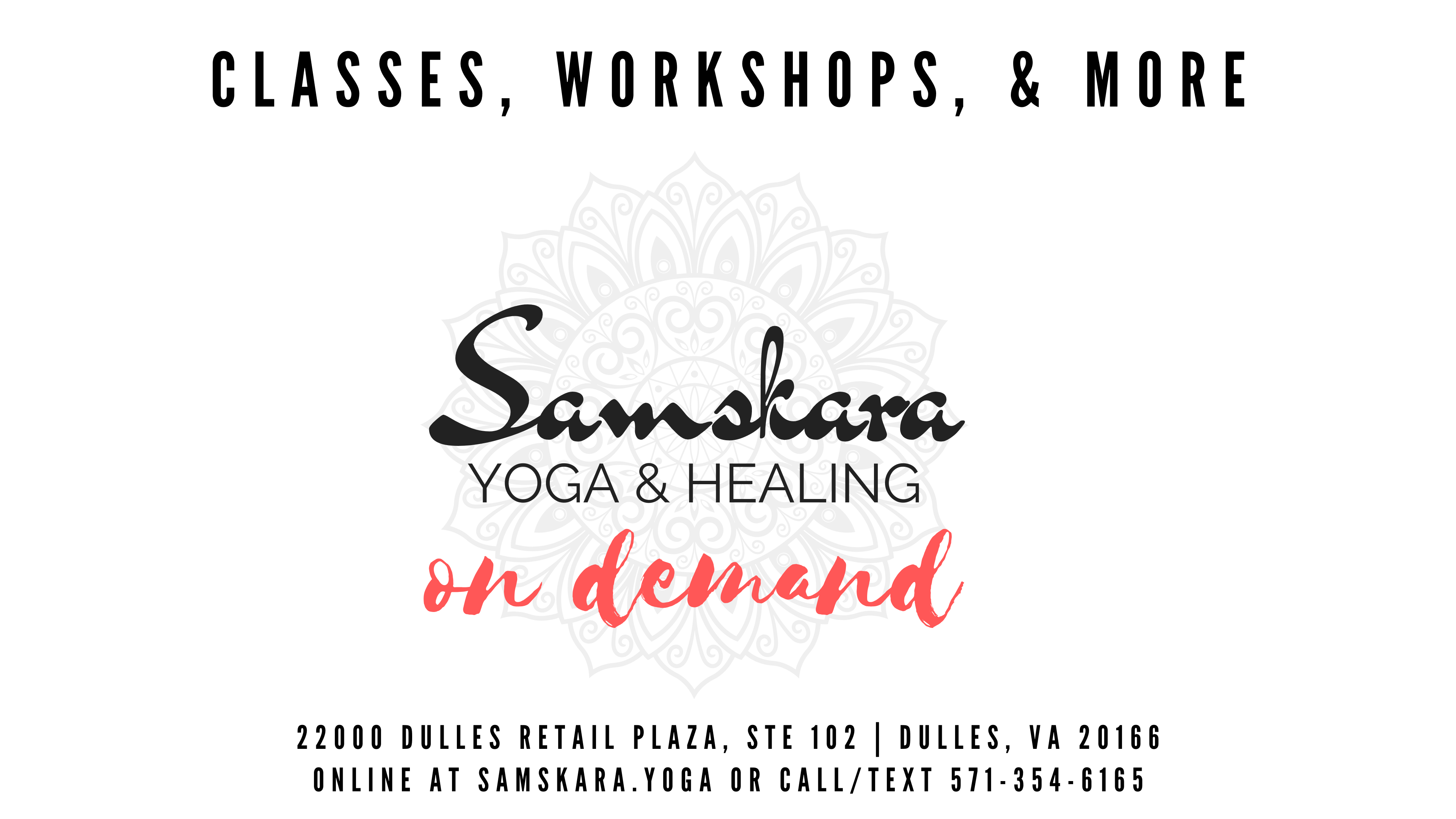 Vinyasa Flow/Power Yoga Classes