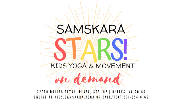 Kids Yoga Obstacle Course Activity