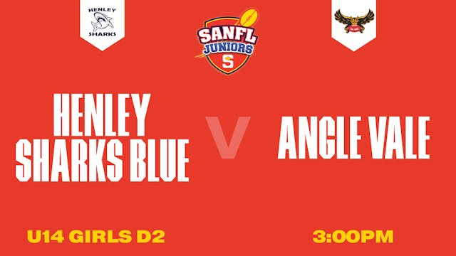 U14 Girls D2 | Henley Sharks Blue v Angle Vale 2025