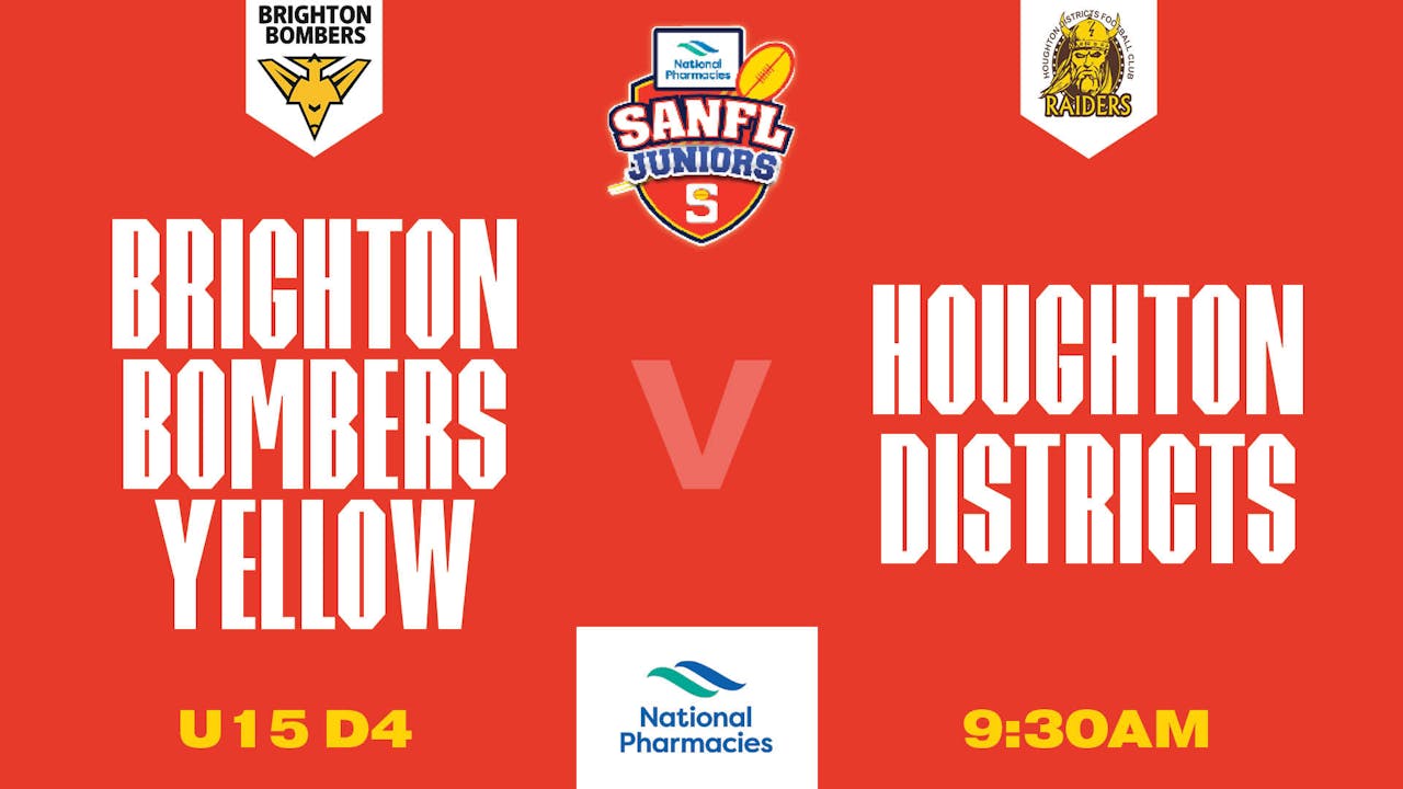 U15D4 | Brighton B Yellow V Houghton Districts