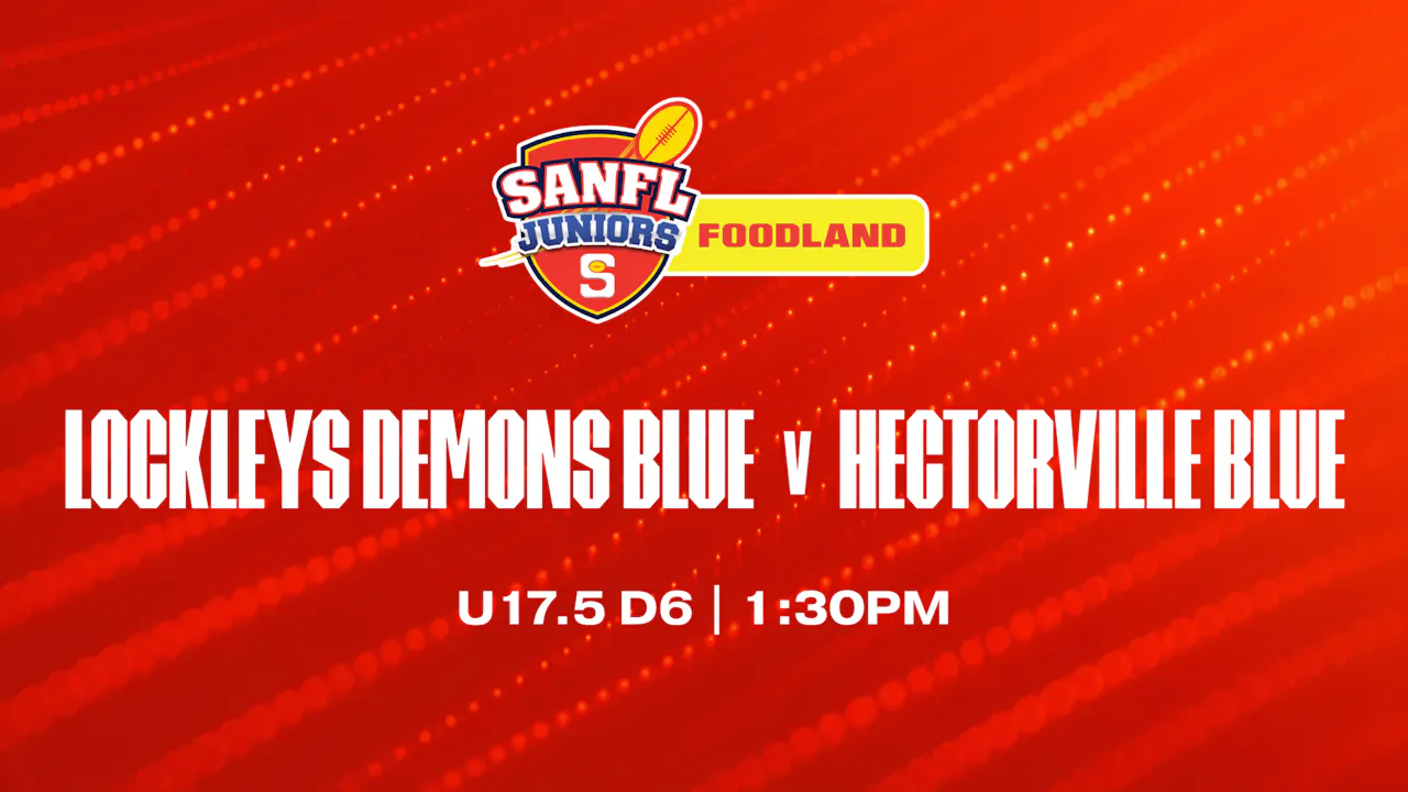 U17.5 D6 | Lockleys Demons v Hectorville 2026
