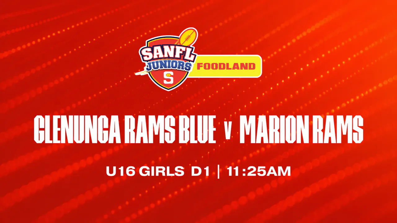 U16 Girls D1 | Glenunga Rams v Marion Rams 2026
