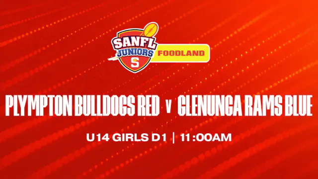 U14 G D1 | Plympton Bulldogs v Glenunga Rams 2026