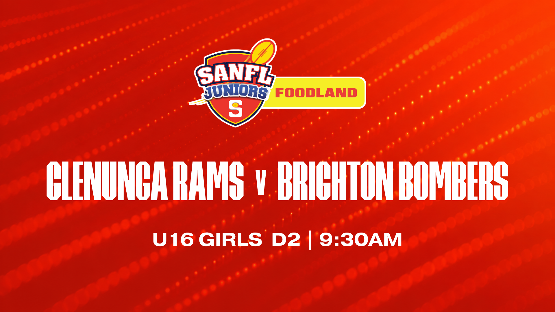 U16 G D2 | Glenunga Rams v Brighton Bombers 2026